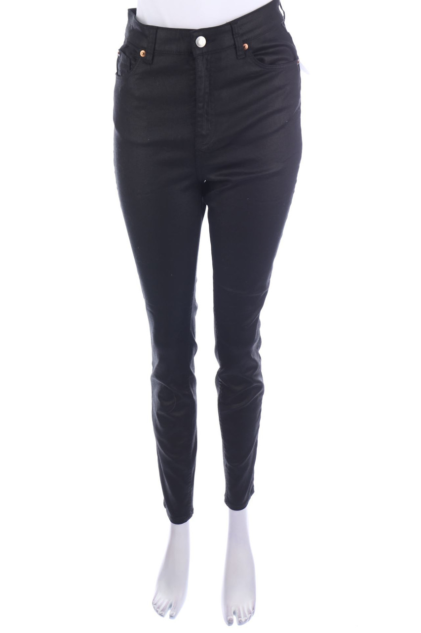 H&M - Coated Skinny-Jeans - XL