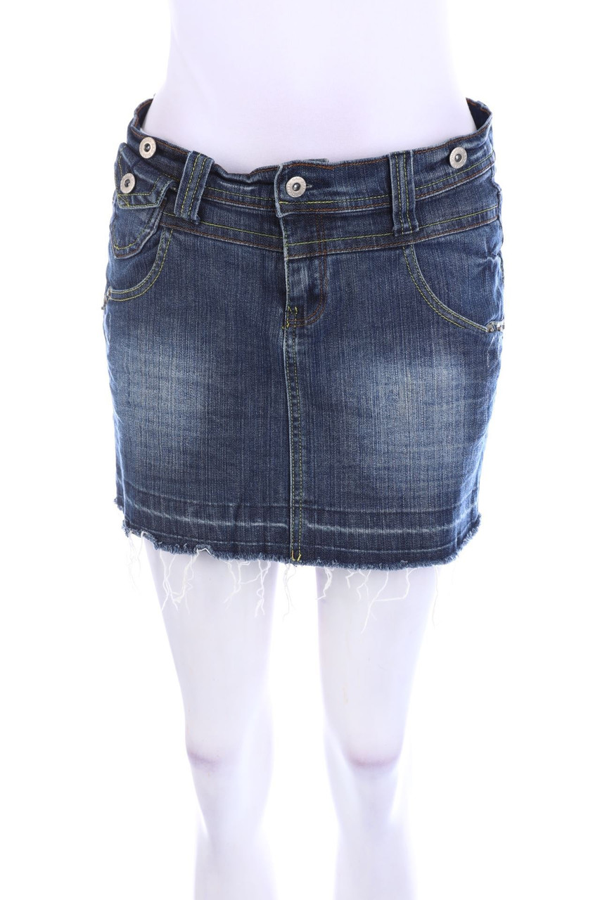 BAD GIRL - Used Look-Mini-Jeansrock - L