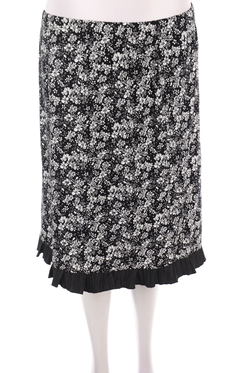 Ohne Label - Rock mit Blumen-Print - D 46