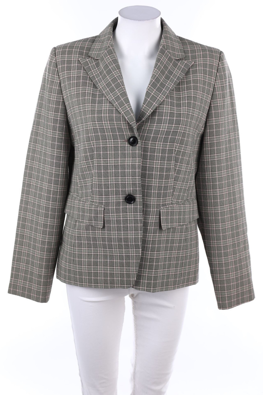 BRANDTEX - Blazer mit Karo-Muster - L