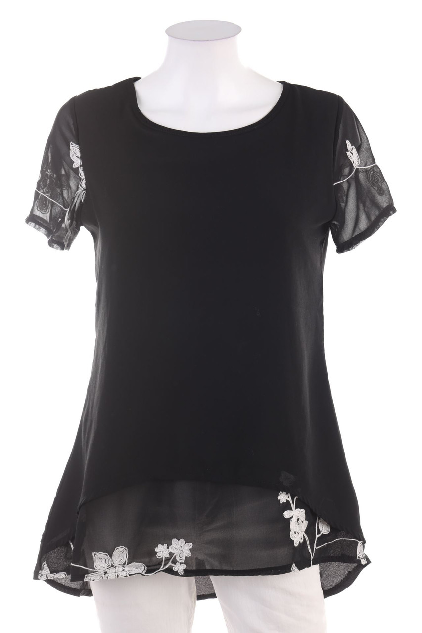 SECONDHAND - Kurzarm-Bluse - M