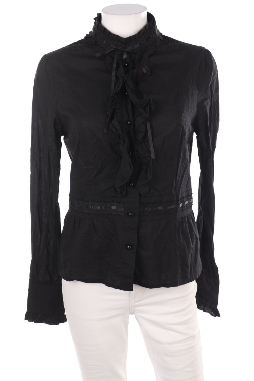 papaya - Bluse mit Rüschen - D 40