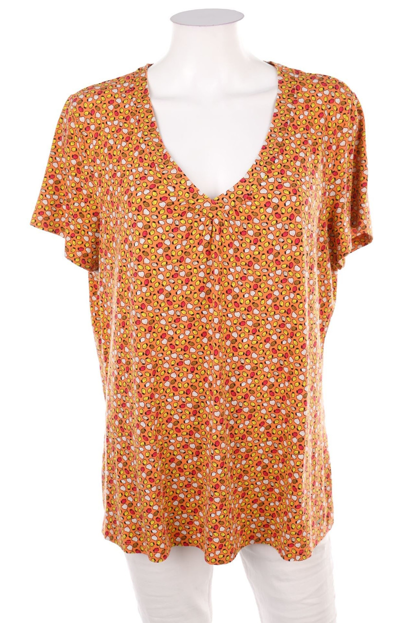 TAIFUN - Print-Kurzarm-Shirt - XXXXXL