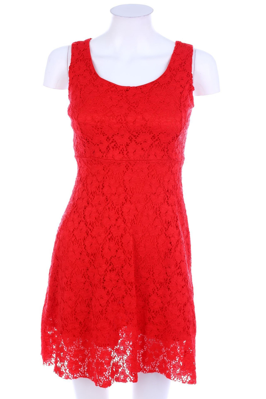 Ohne Label - Spitzen-Minikleid - XS