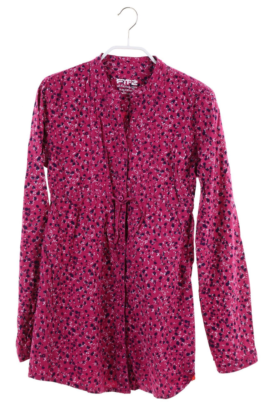 FiT-Z - Baumwoll-Kleid mit Blumen-Print - 164