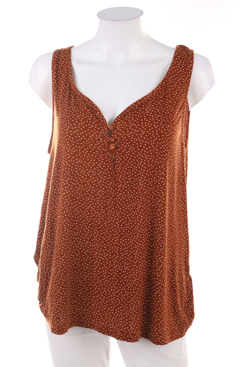 JEAN PASCALE - Top mit Pünktchen - XL