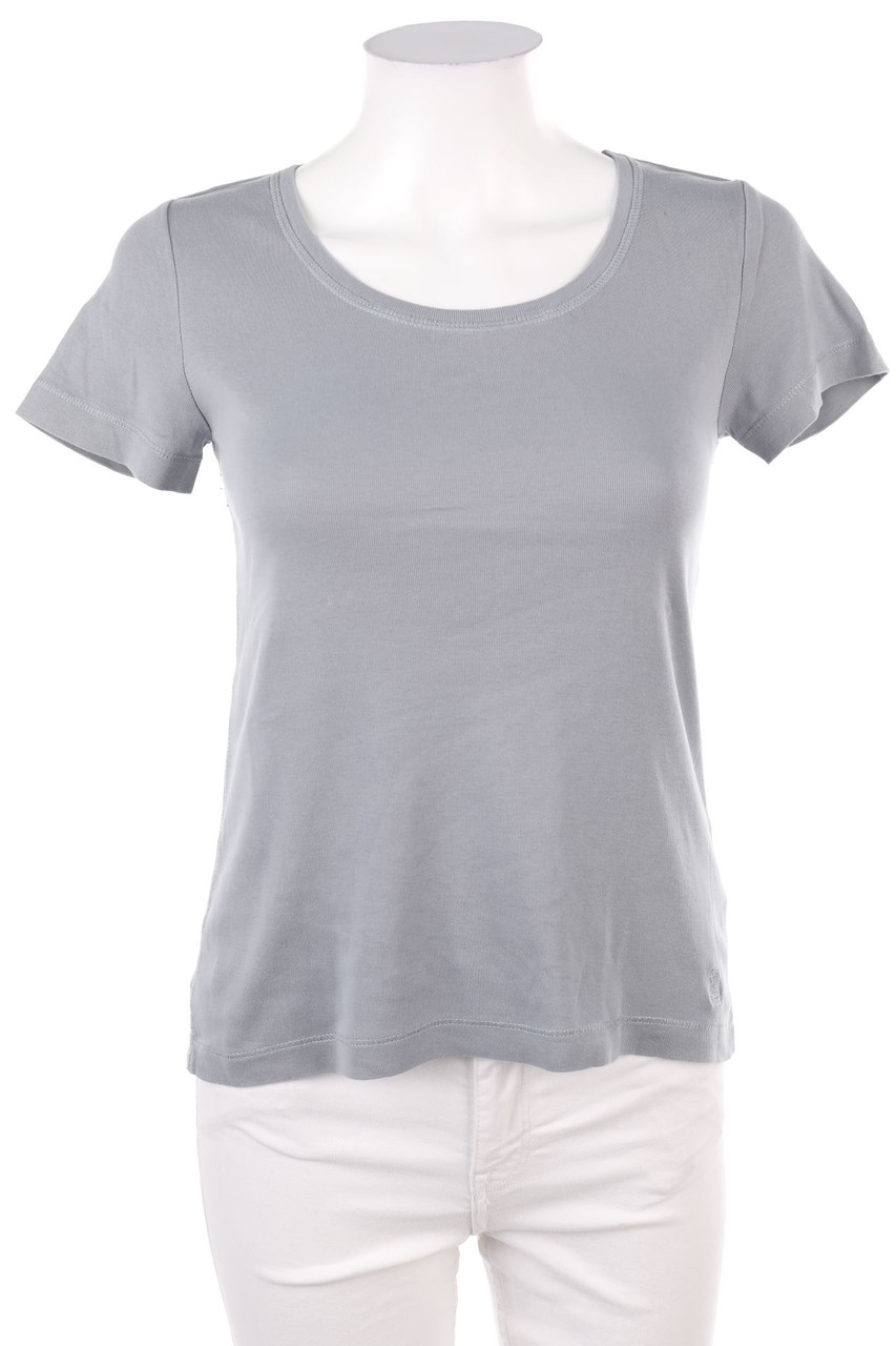 s.Oliver - Basic-Kurzarm-Shirt aus Baumwolle - M