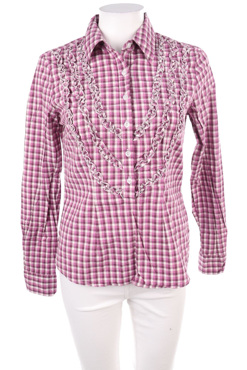 SECONDHAND - Karo-Hemd-Bluse - XS