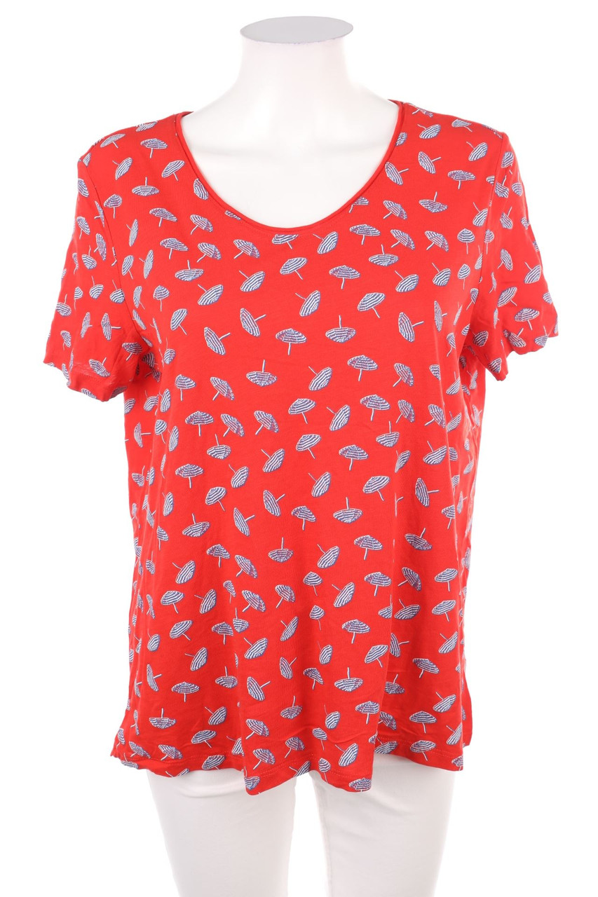 CECIL - Kurzarm-Shirt mit Muster - M