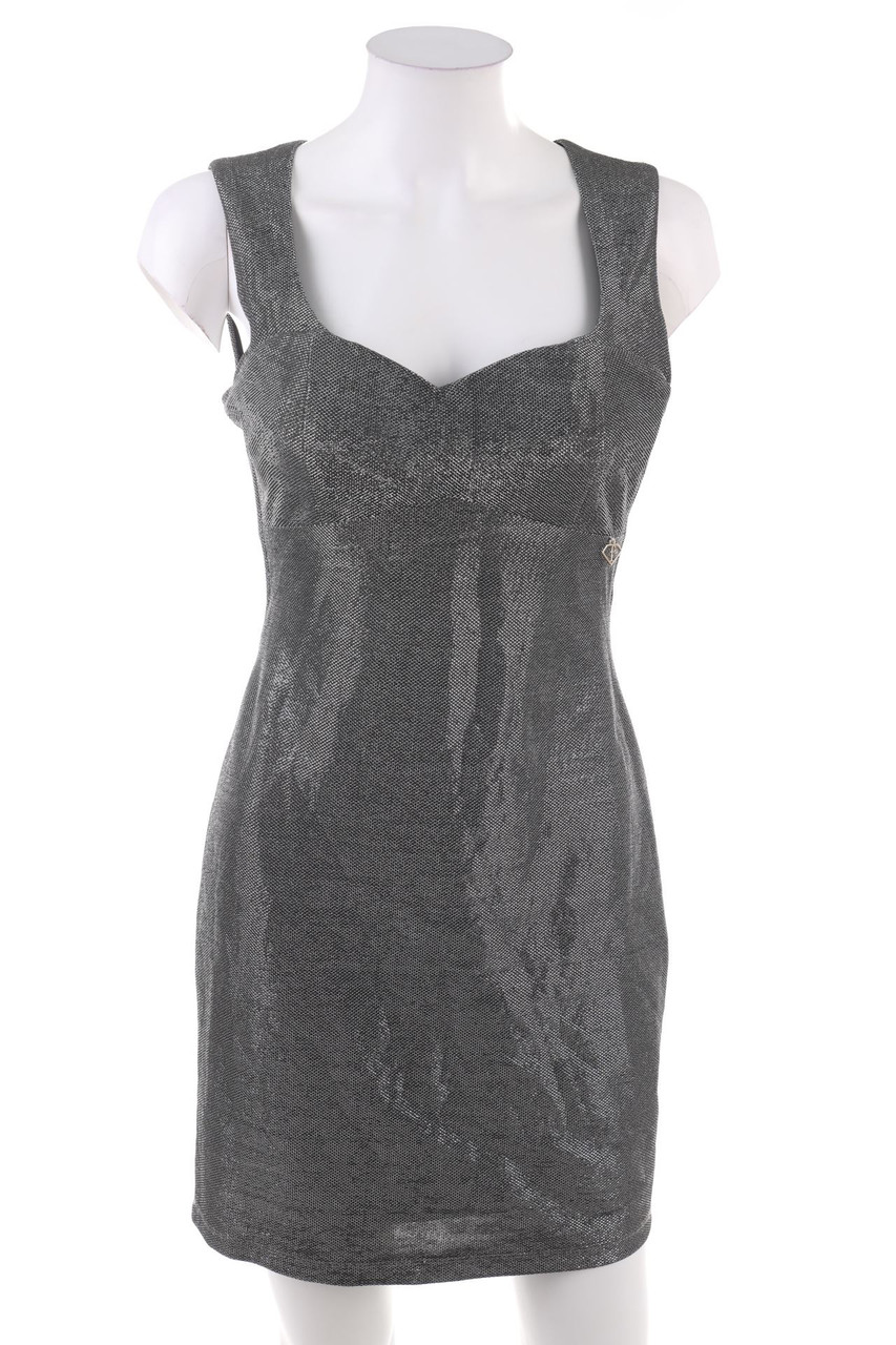 SECONDHAND - Kleid mit Metallic-Effekt - M