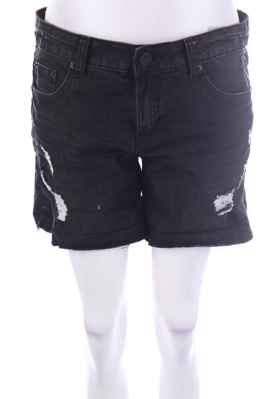 HYDEE - Destroyed Jeans-Shorts - L