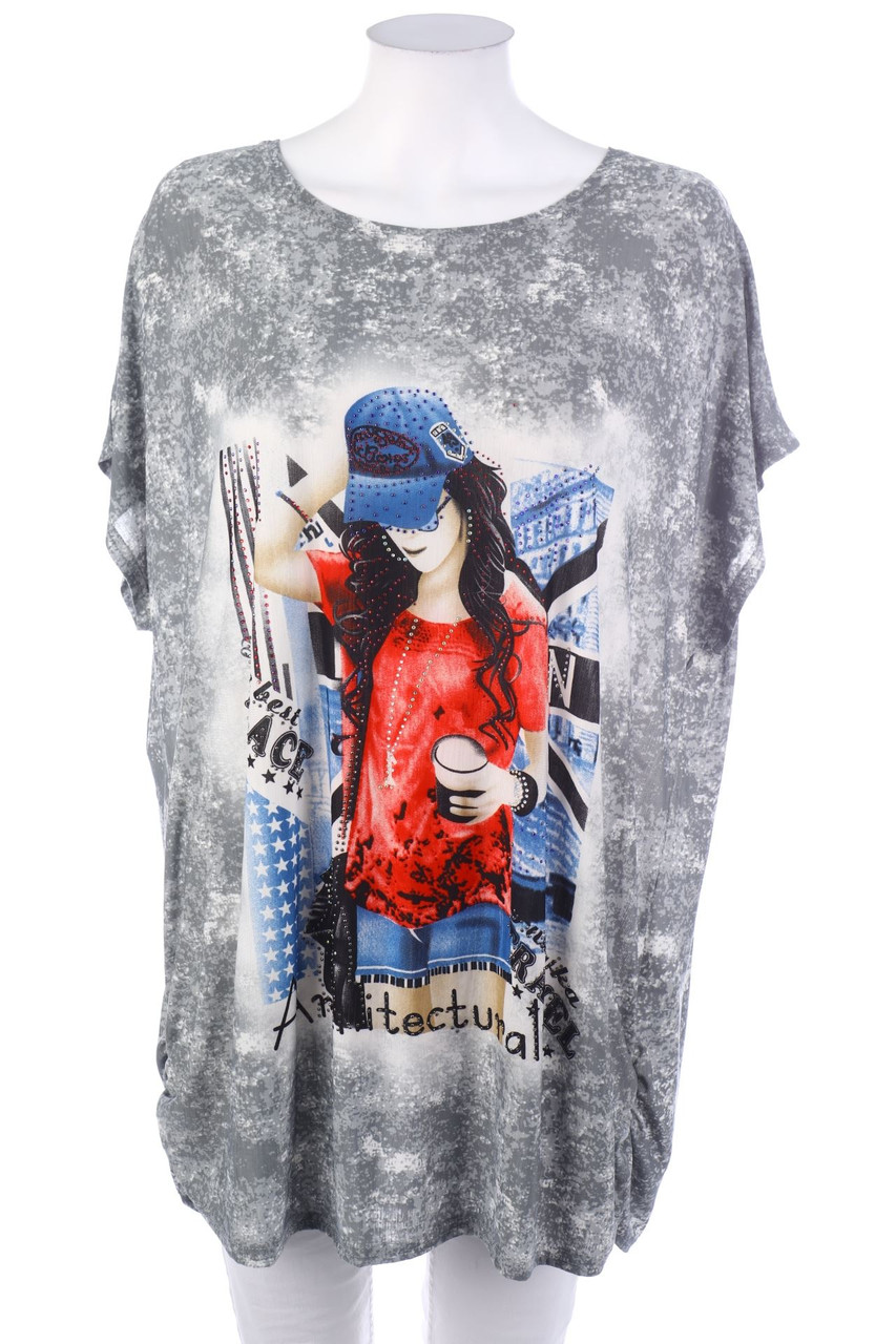 Laura Torelli - Kurzarm-Shirt - M