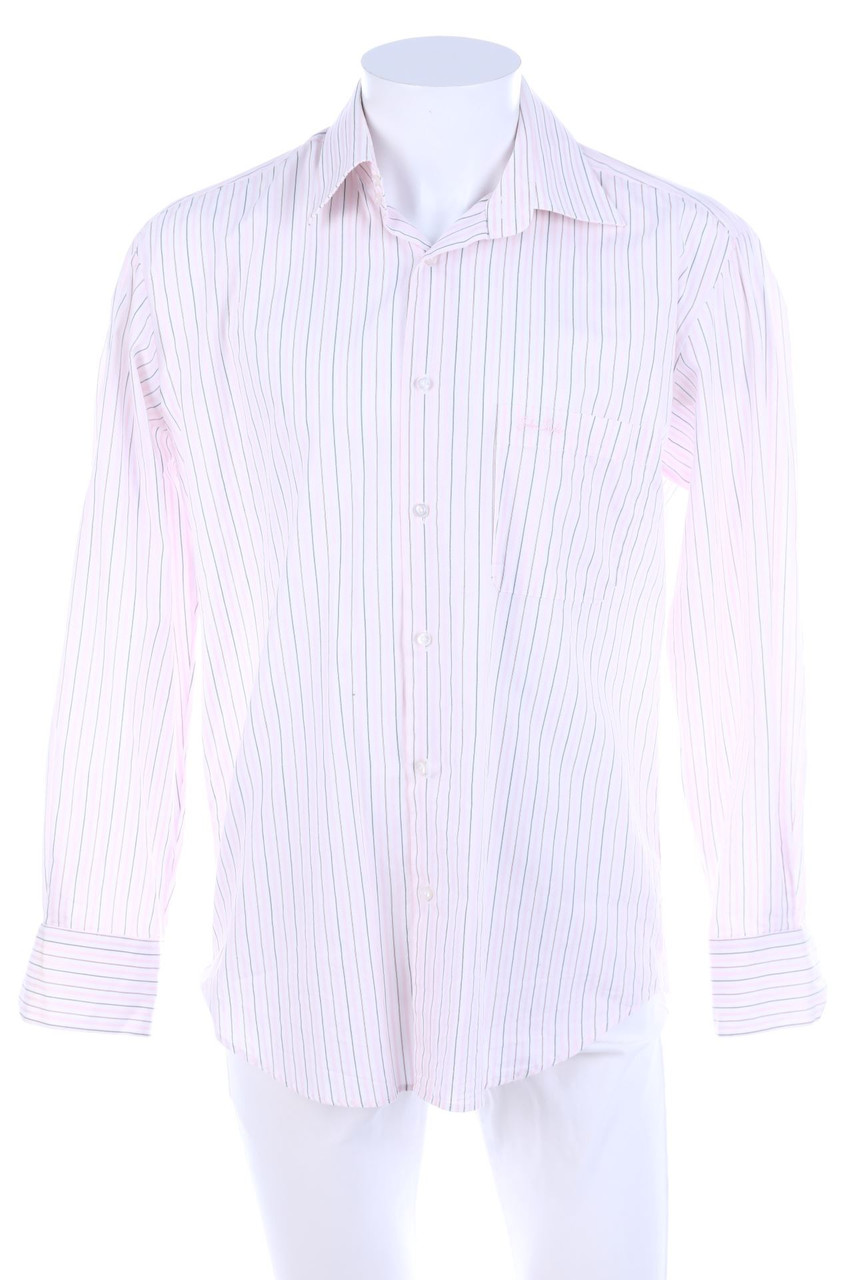 SECONDHAND - gestreiftes Hemd aus Baumwolle - L