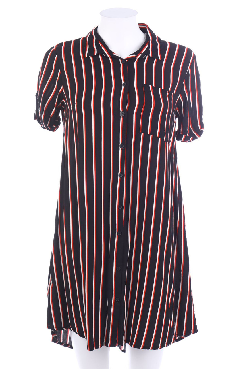 Janina - Blusenkleid mit Streifen - S