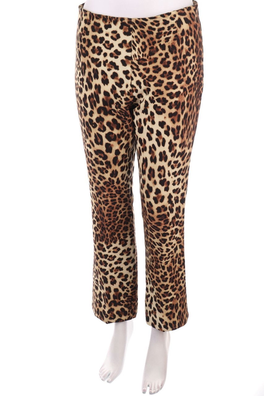 SEM PER LEI. - Hose mit Leo-Print - D 38