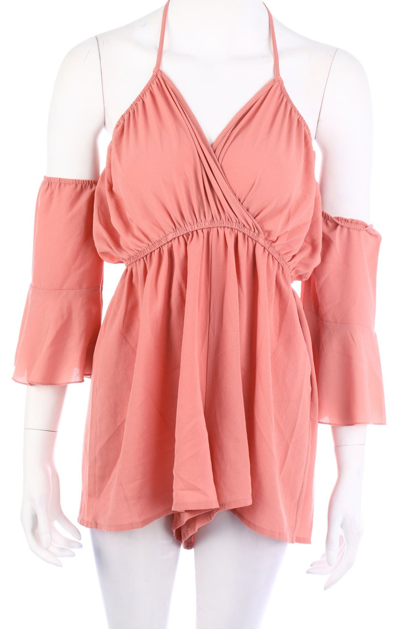SHEIN - Cold-Shoulder-Playsuit - S