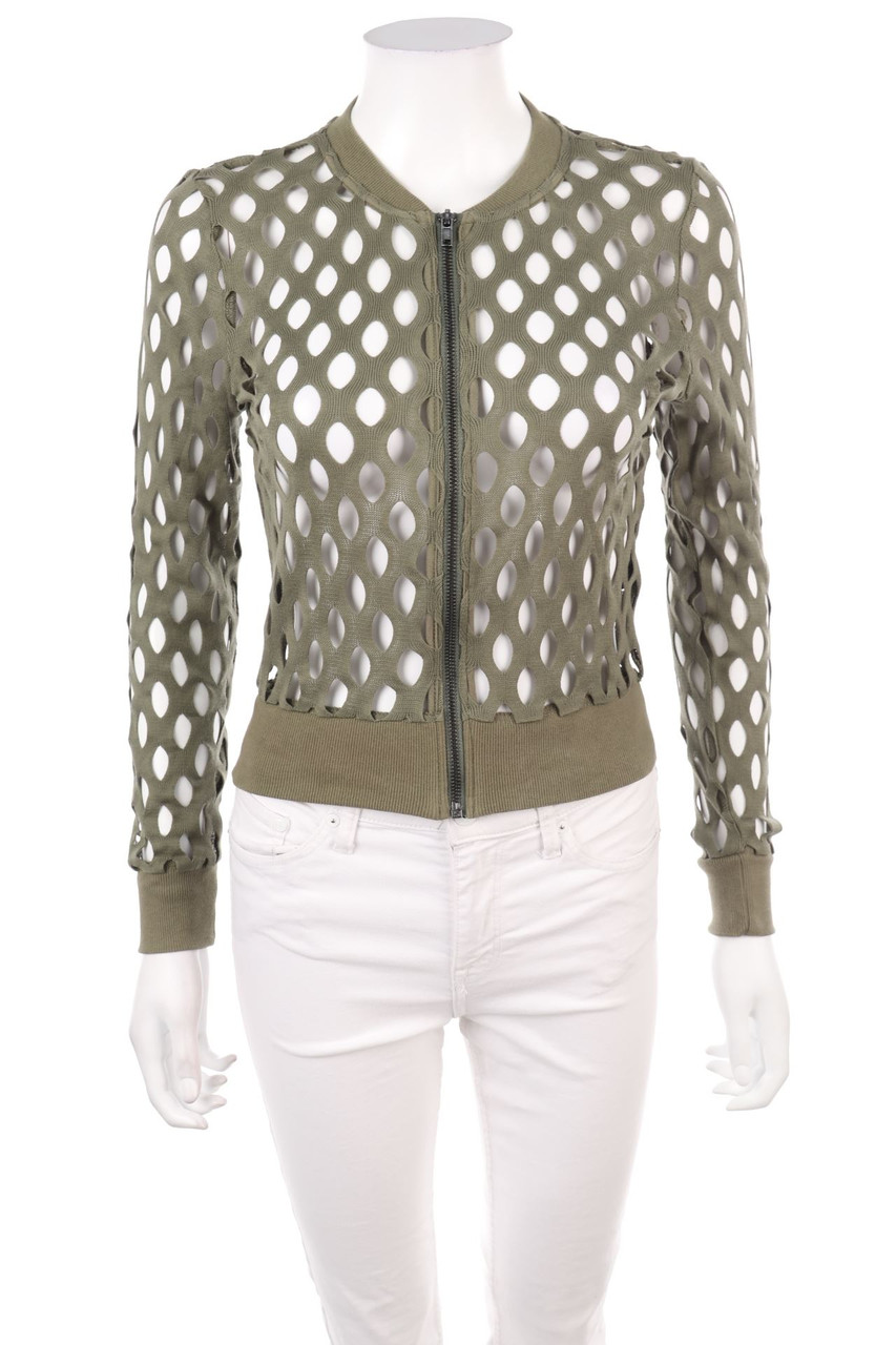 H&M - Cardigan mit Lochstrick-Details - XS