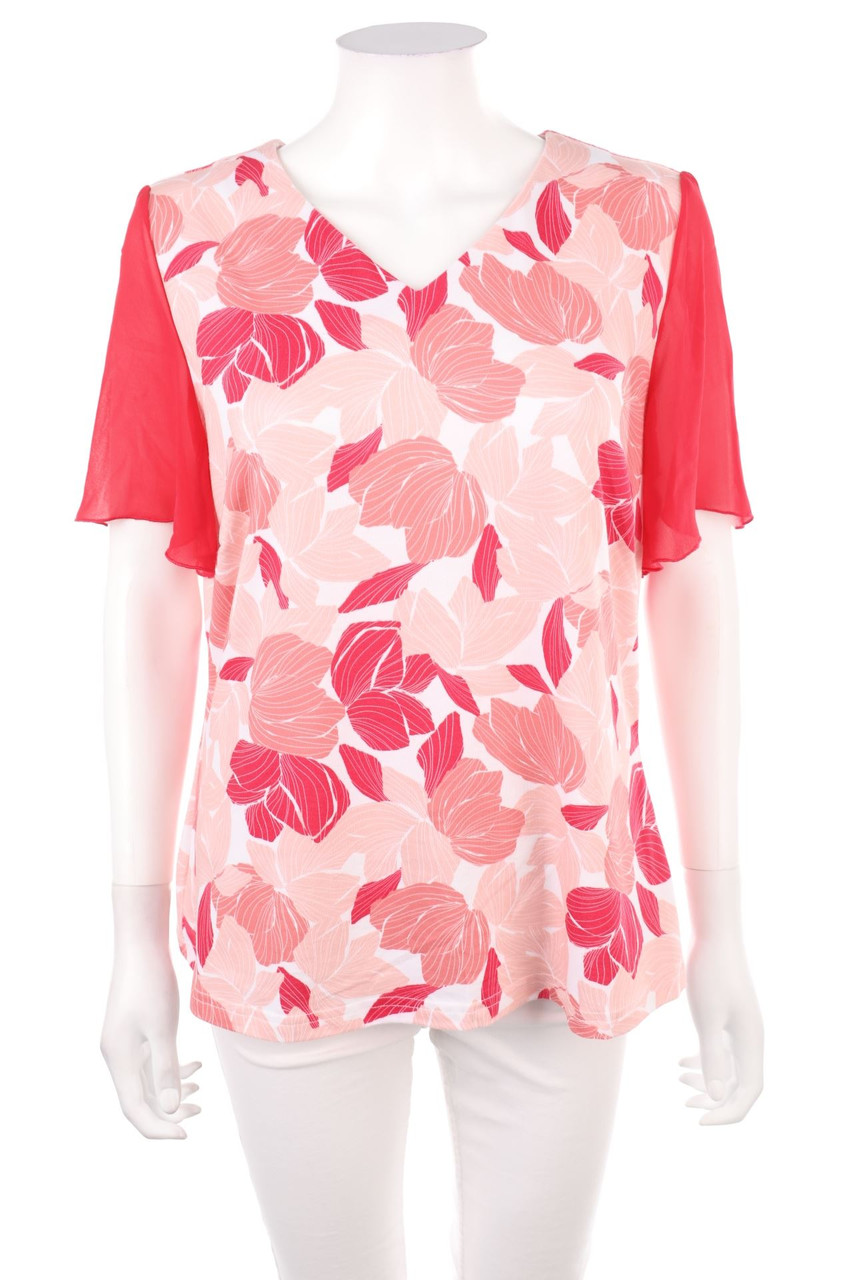 FAIR LADY - Kurzarm-Bluse - XL