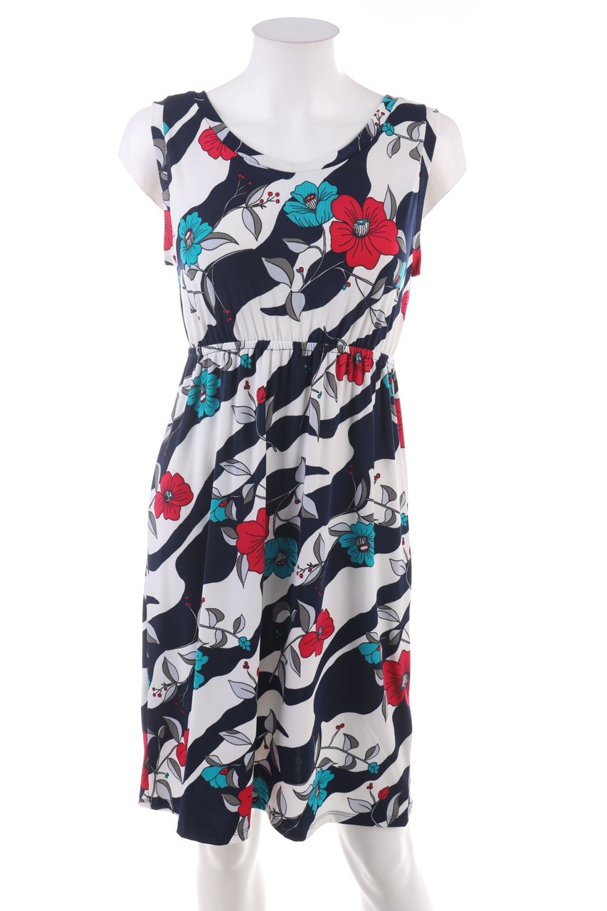 SECONDHAND - Kleid mit Blumen-Print - M