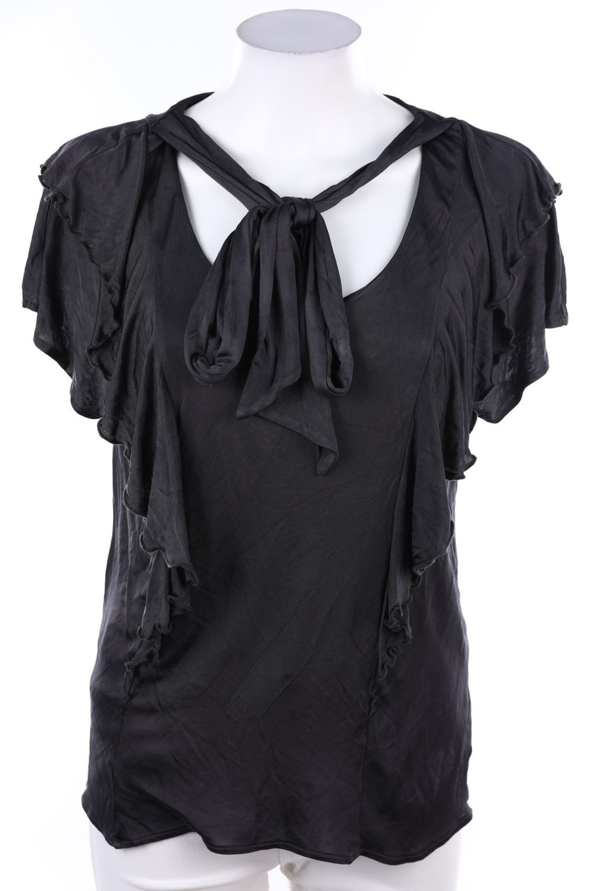 KOOKAI - Kurzarm-Shirt mit Volants - D 34