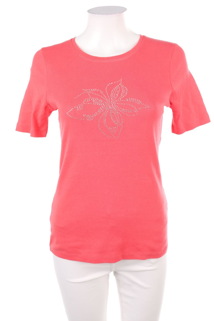 Chicorée - Kurzarm-Shirt mit Glitzer - S