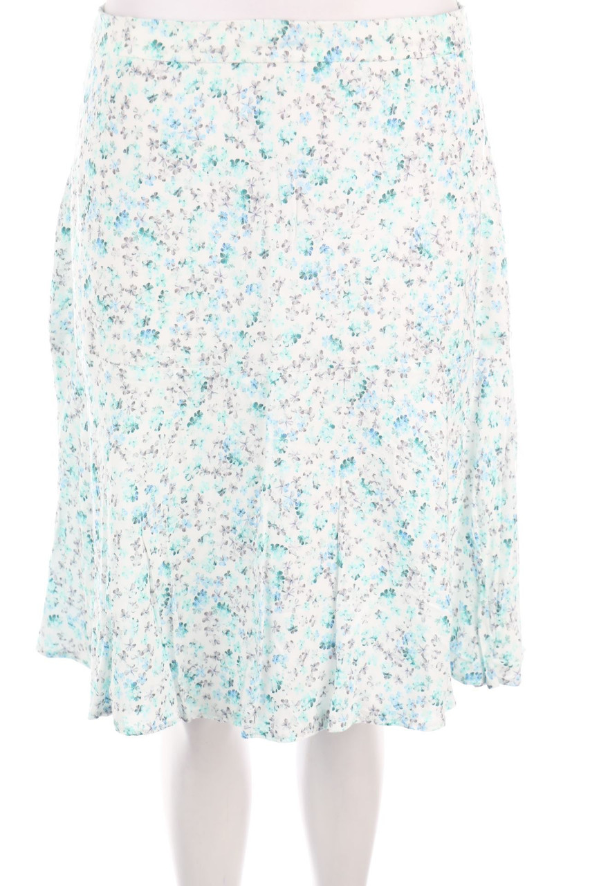 TAIFUN - Rock mit Blumen-Print - D 38