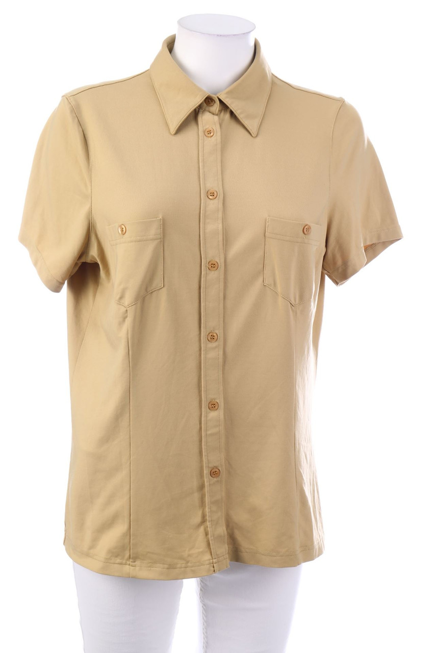 SECONDHAND - Hemd-Bluse mit kurzem Ärmel - L