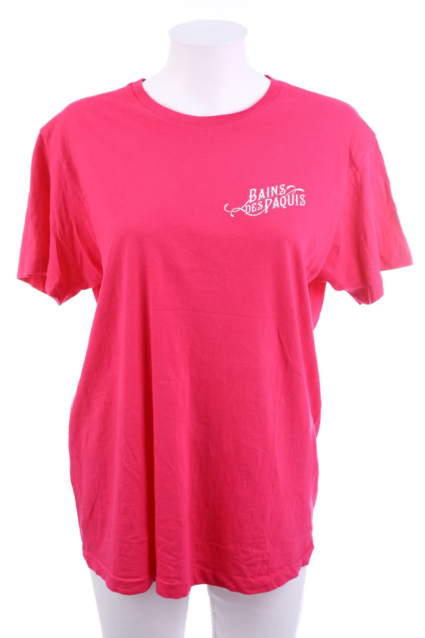 SECONDHAND - Kurzarm-Shirt mit Print - M