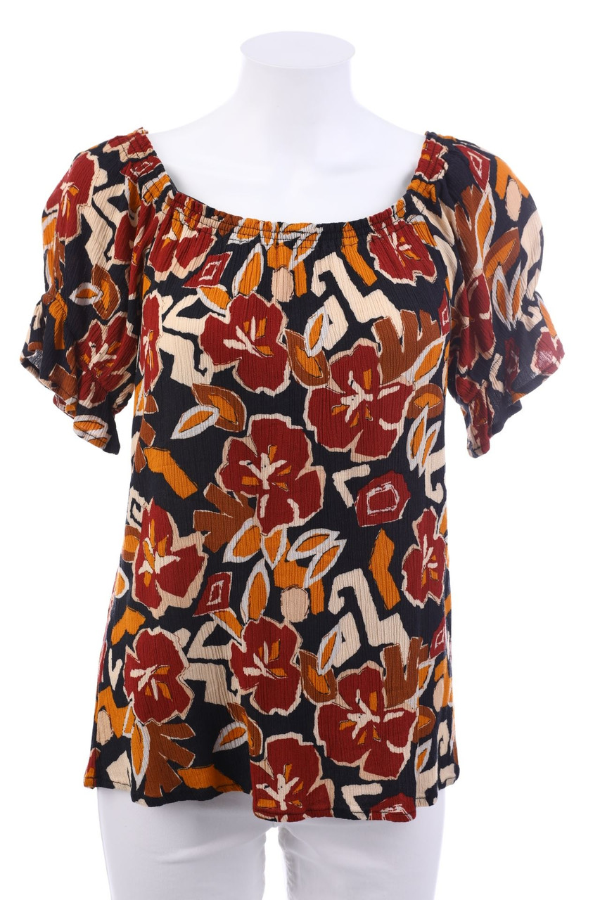 Laura Torelli - Kurzarm-Bluse - M