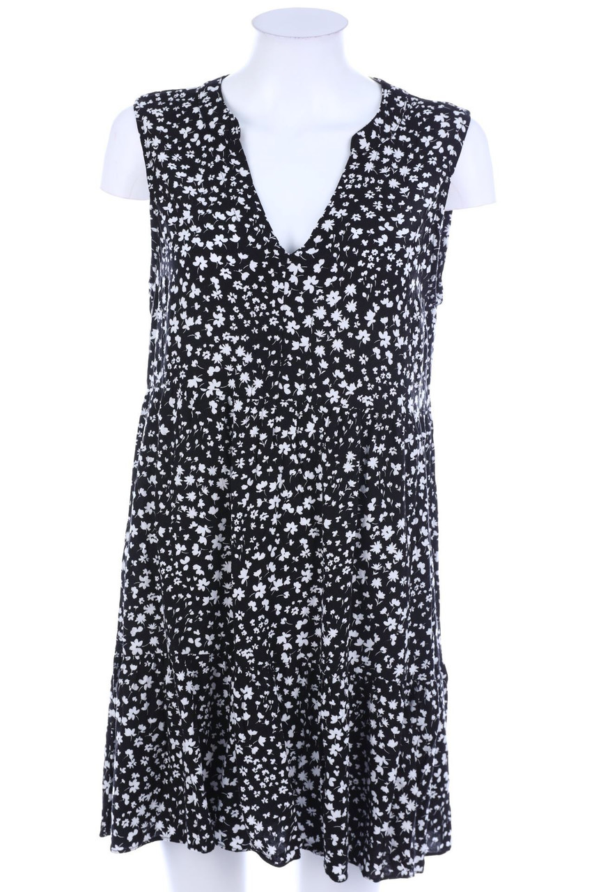 C&A - Kleid mit Blumen-Print - L