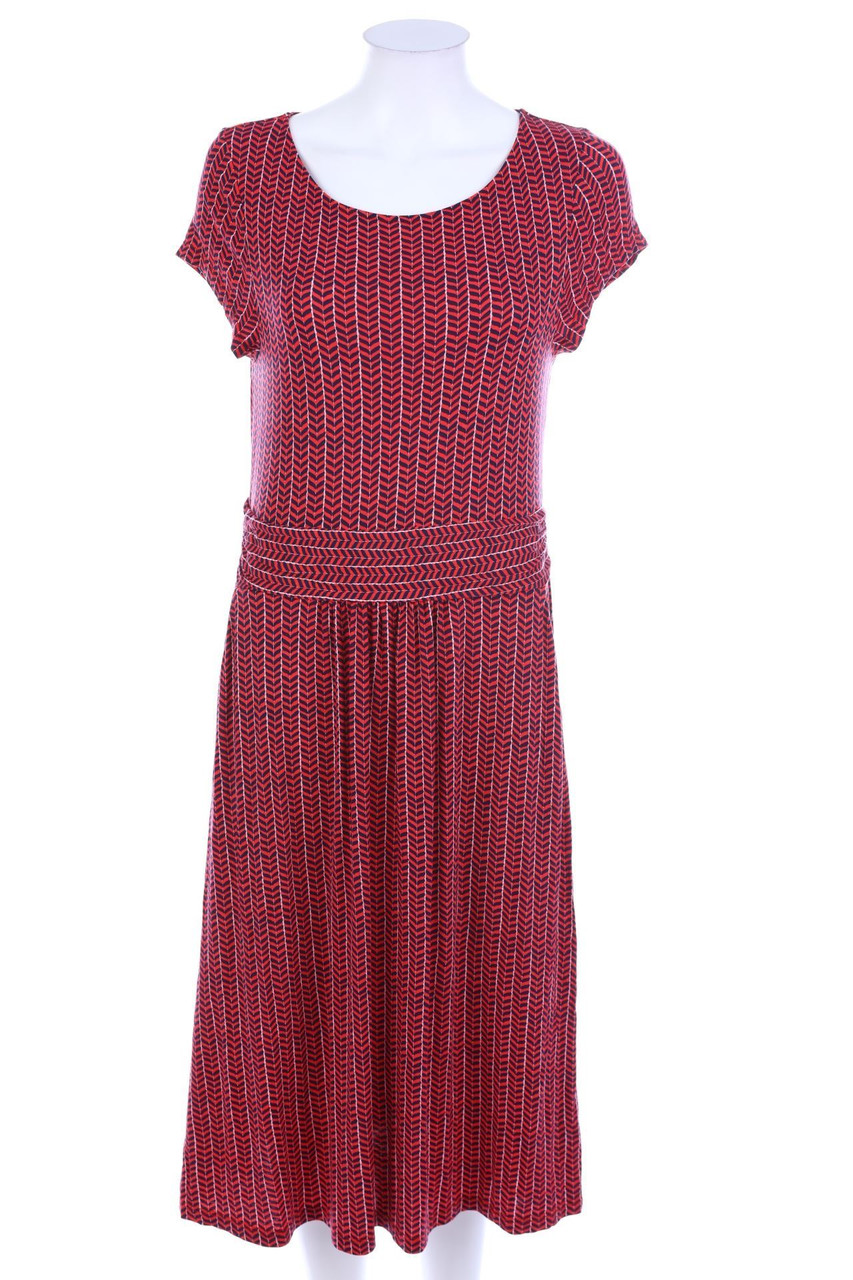 Boden - Midikleid mit Raffungen - D 38