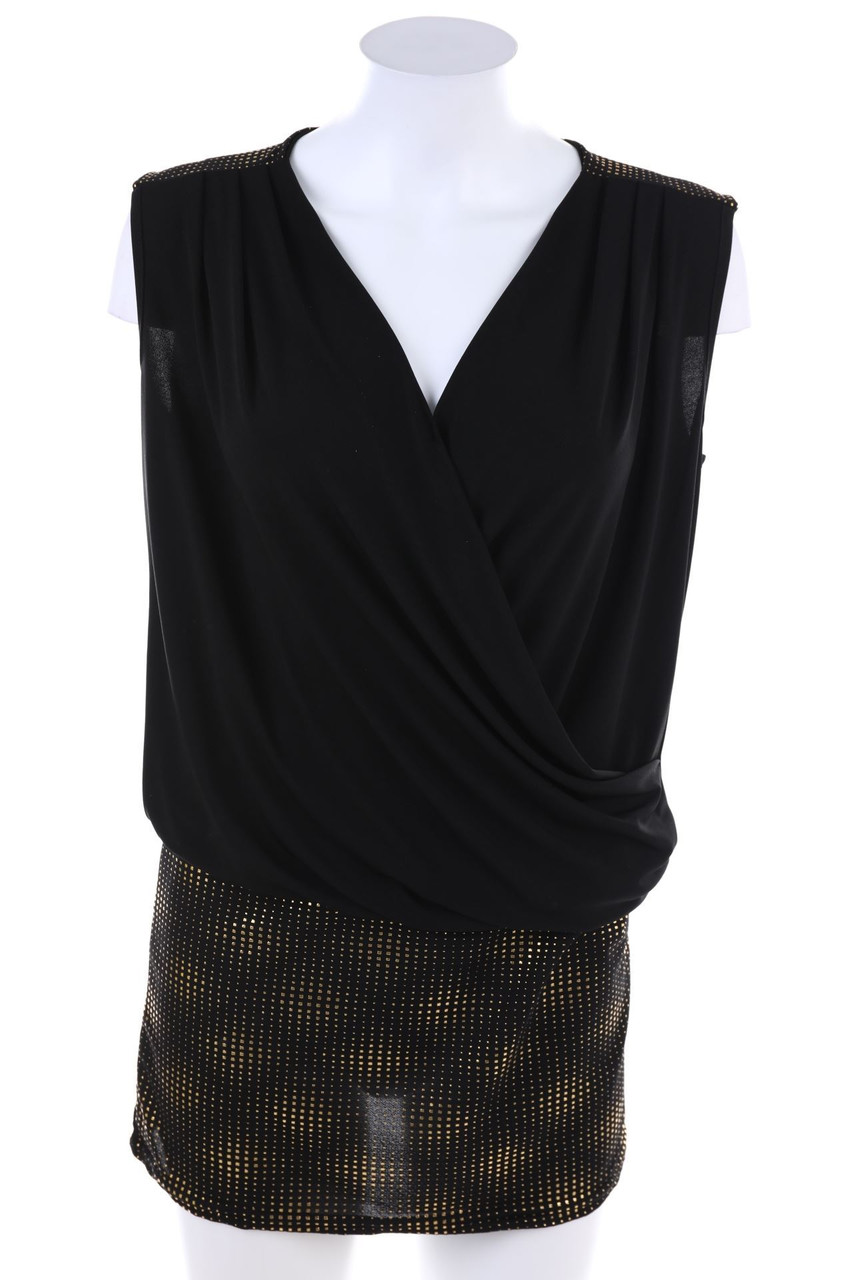 Ohne Label - Minikleid mit Metallic-Effekt - D 34