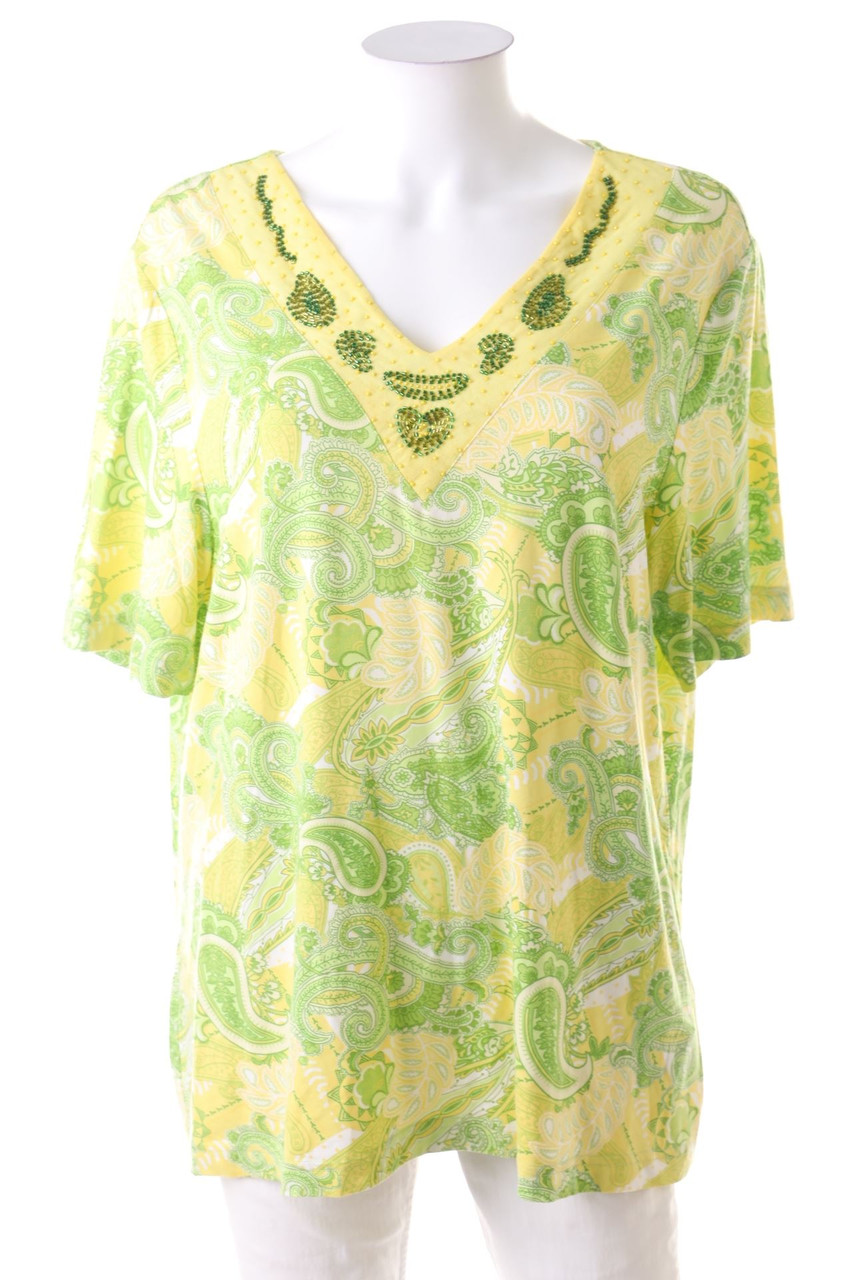 GERRY WEBER - Kurzarm-Bluse - 3XL