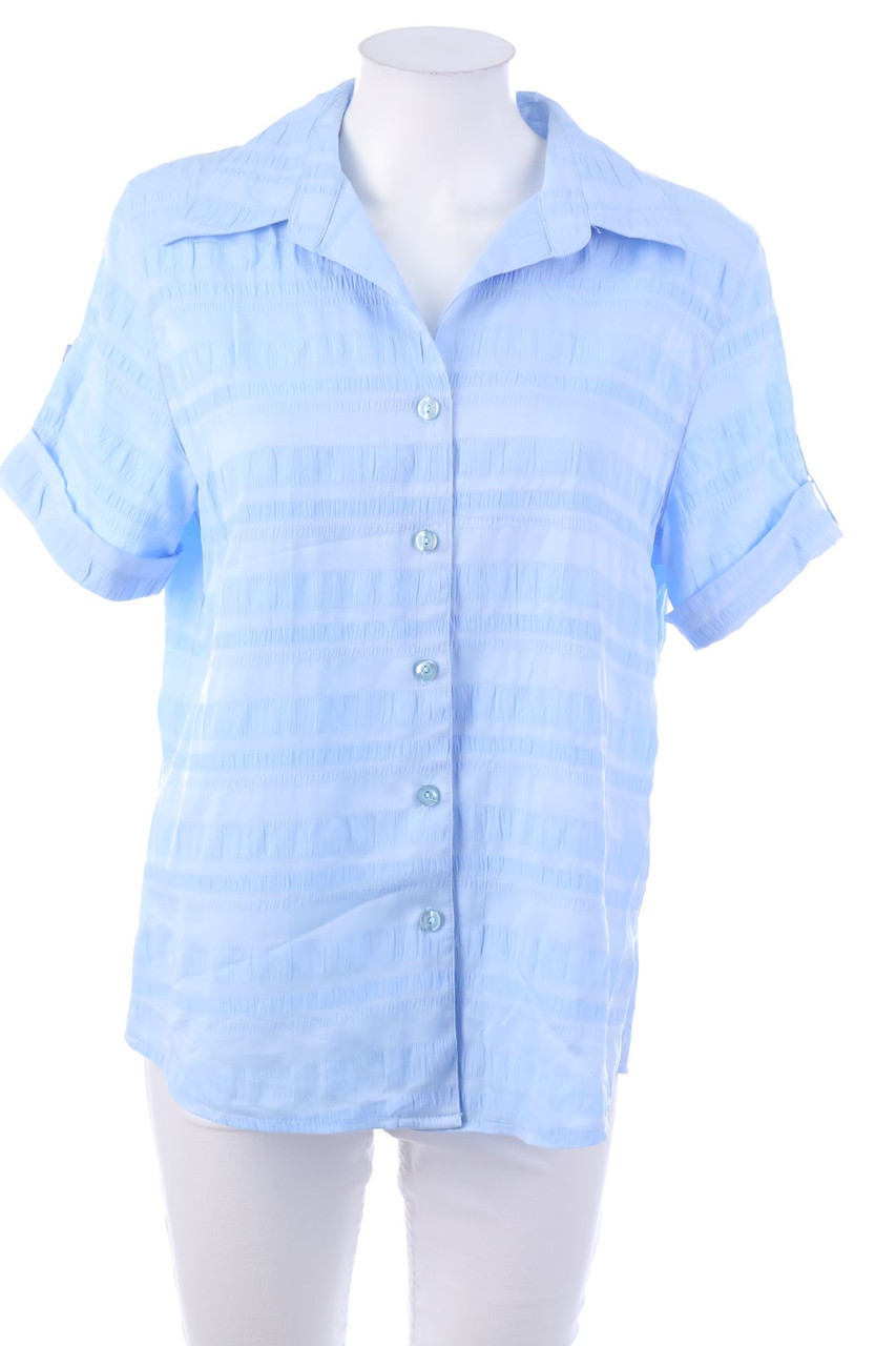 MARIA REICH DESIGN - Hemd-Bluse mit kurzem Ärmel - XL