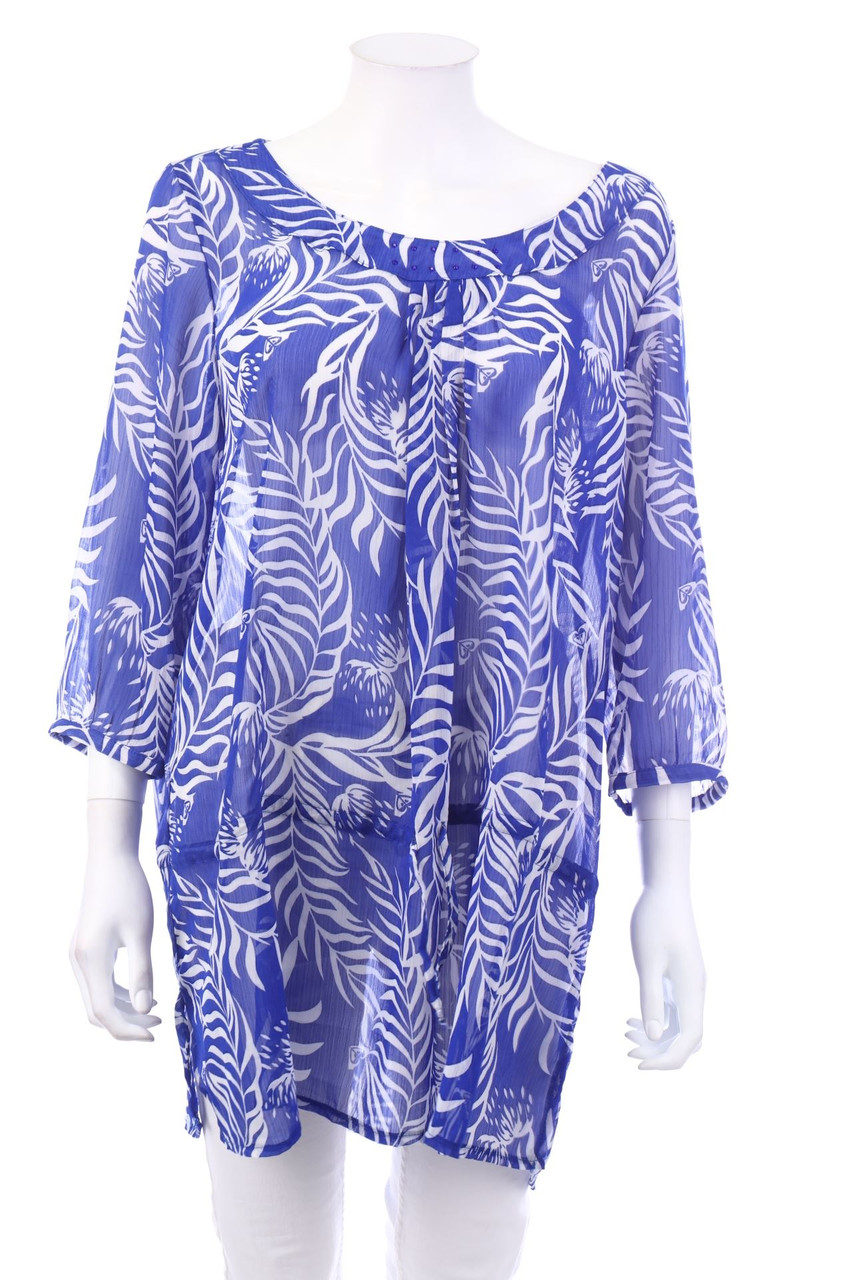 Ohne Label - Tunika-Bluse - L