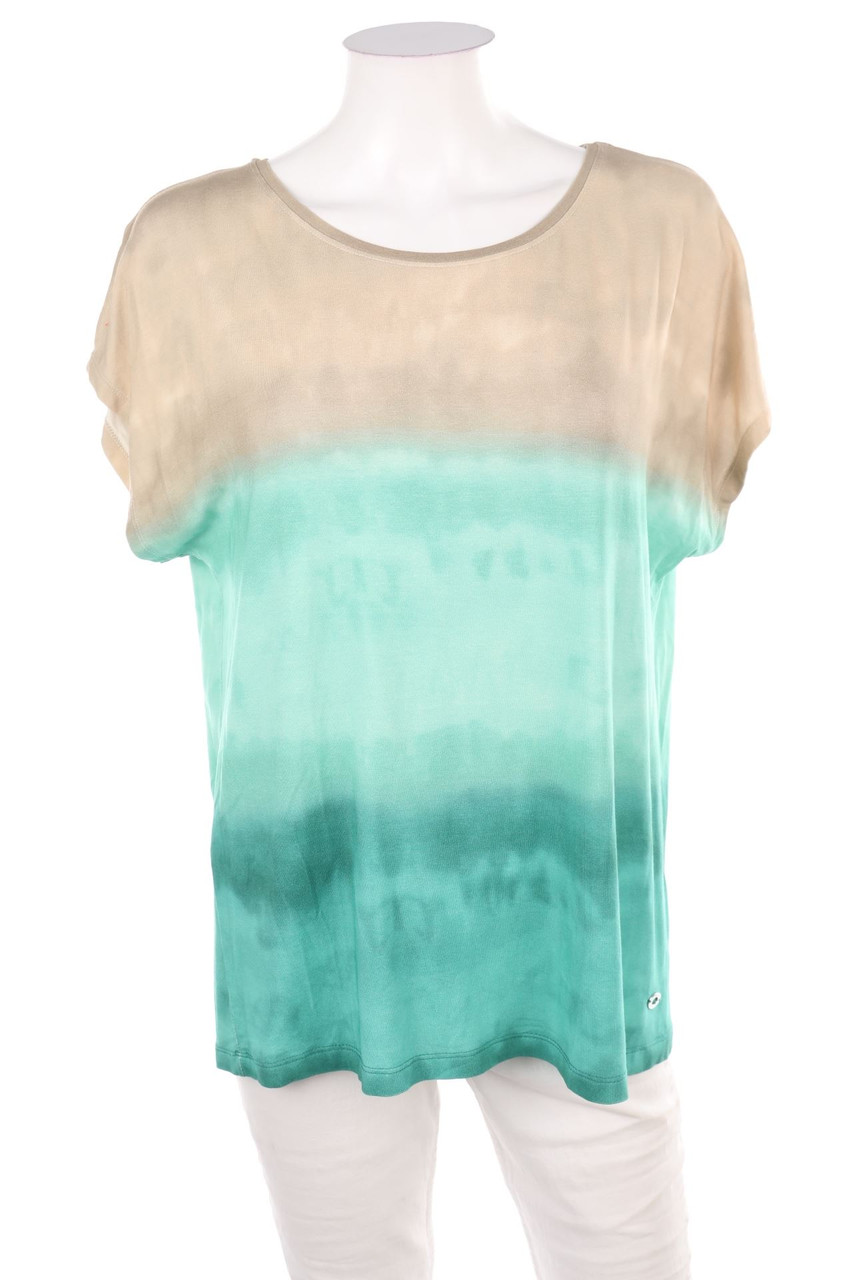 Lisa&#x20;Tossa&#x20;-&#x20;Kurzarm-Shirt&#x20;mit&#x20;Dip&#x20;Dye-Effekt&#x20;-&#x20;S
