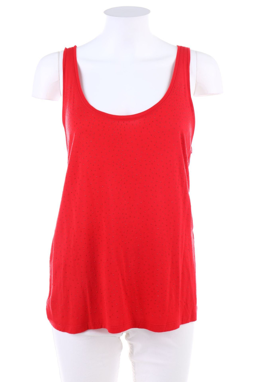 Ohne Label - Top mit Strass-Steinen - D 34-36