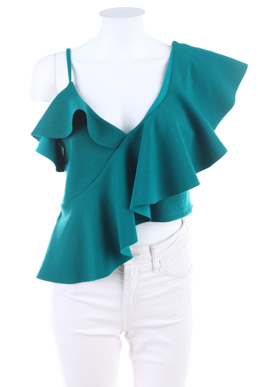 RIVER ISLAND - Cropped-Top mit Volants - D 40