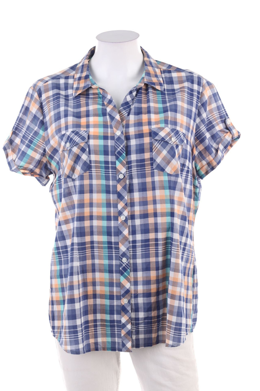 BIAGGINI - Hemd-Bluse mit kurzem Ärmel - XL