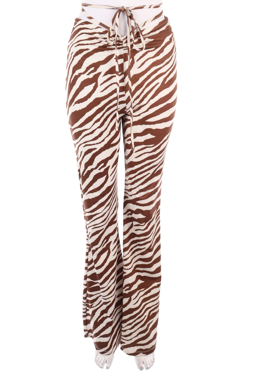 Bershka - Hose mit Print - M