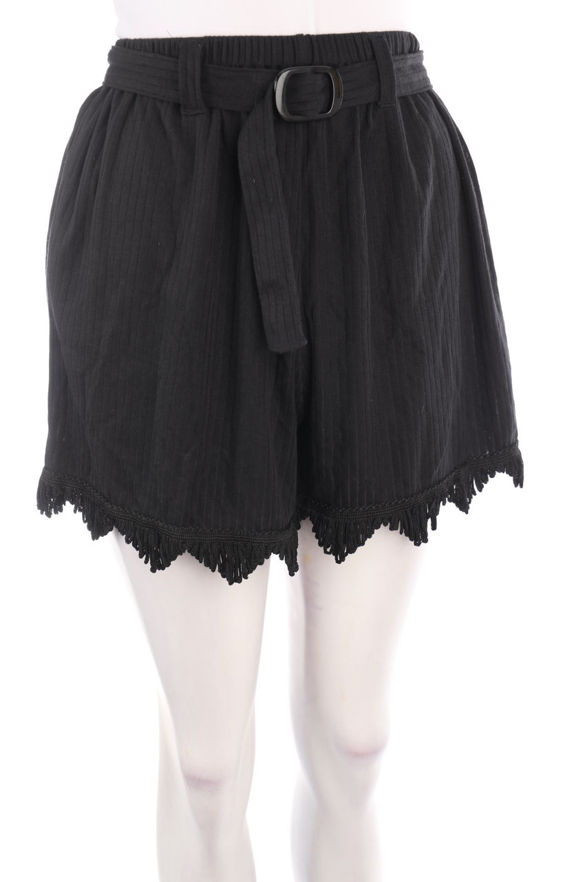 Ohne Label - Shorts mit Gürtel - D 32