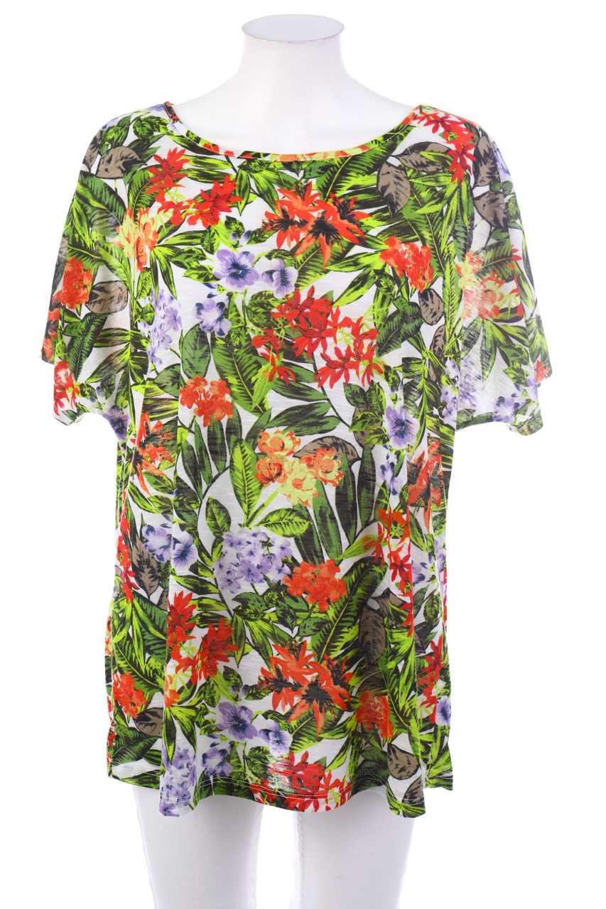 Charles Vögele - Kurzarm-Bluse - XL