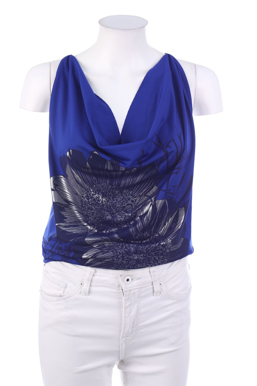 RAINBOW - Top mit Wasserfall-Ausschnitt - XS