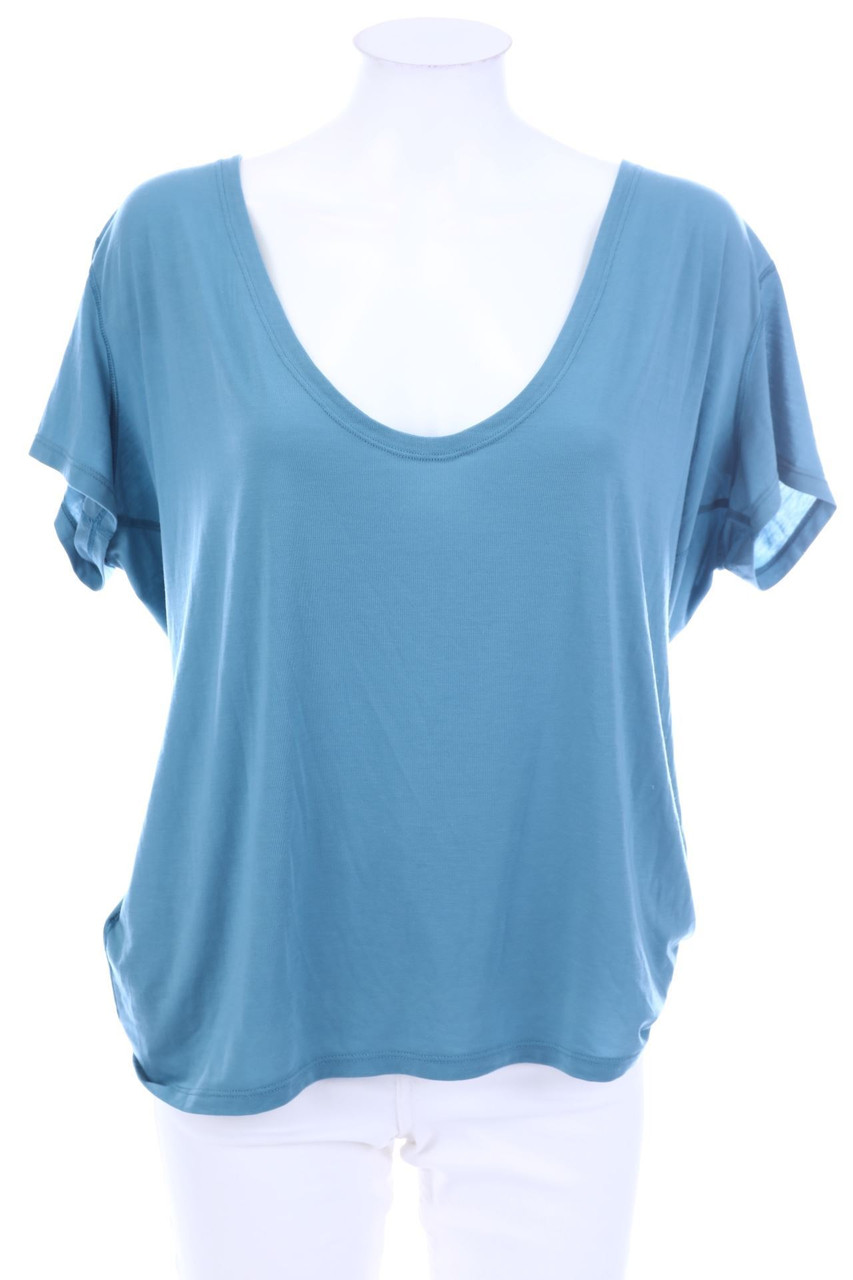 odlo ZAHA HADID - Kurzarm-Shirt mit tiefem Ausschnitt - D 48