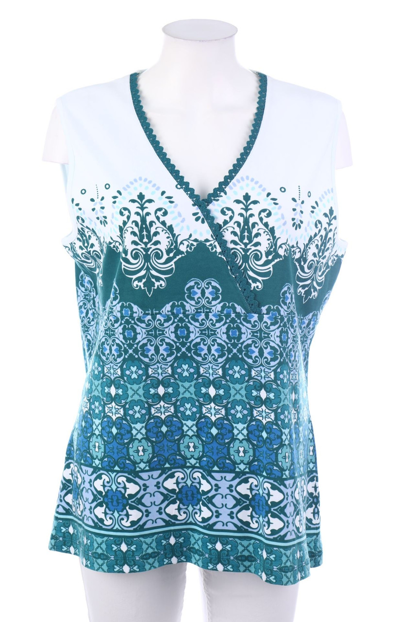 BIAGGINI - Top mit Muster aus Baumwolle - XL