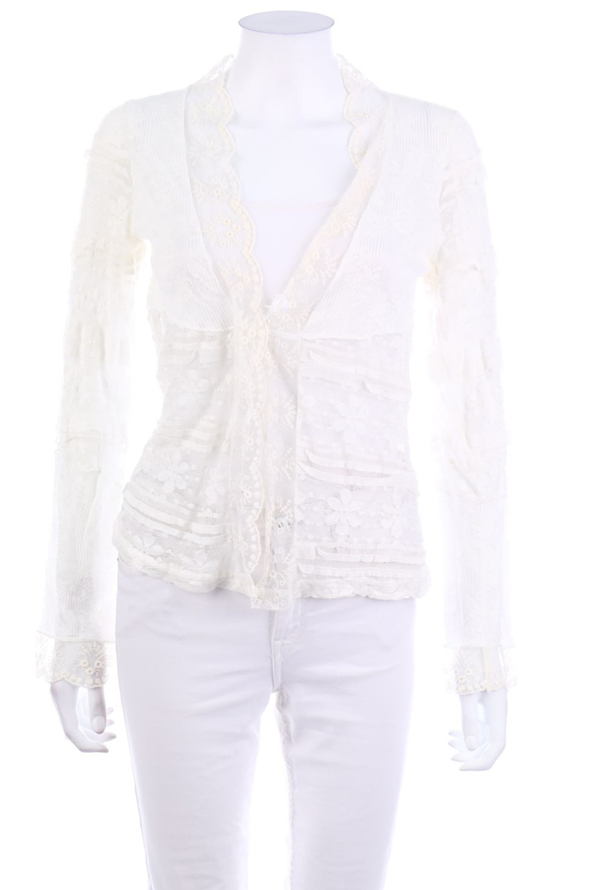 Cream - Cardigan - M
