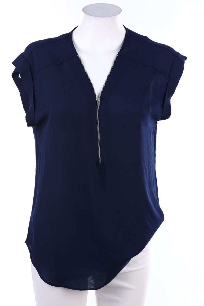 Yessica by C&A - Kurzarm-Bluse mit Reißverschluss - L