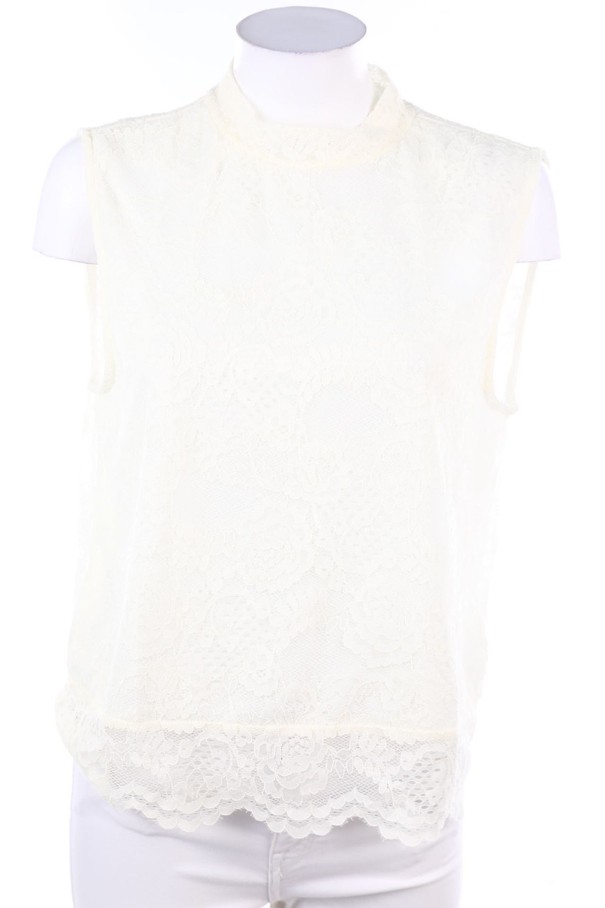 TAKKO - Blusentop aus Spitze - D 44