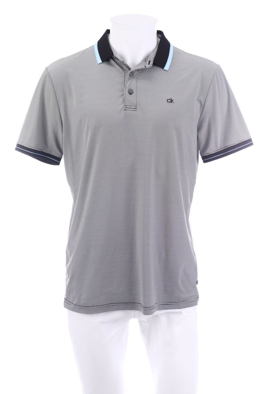 Calvin Klein Golf - Poloshirt mit Streifen - M