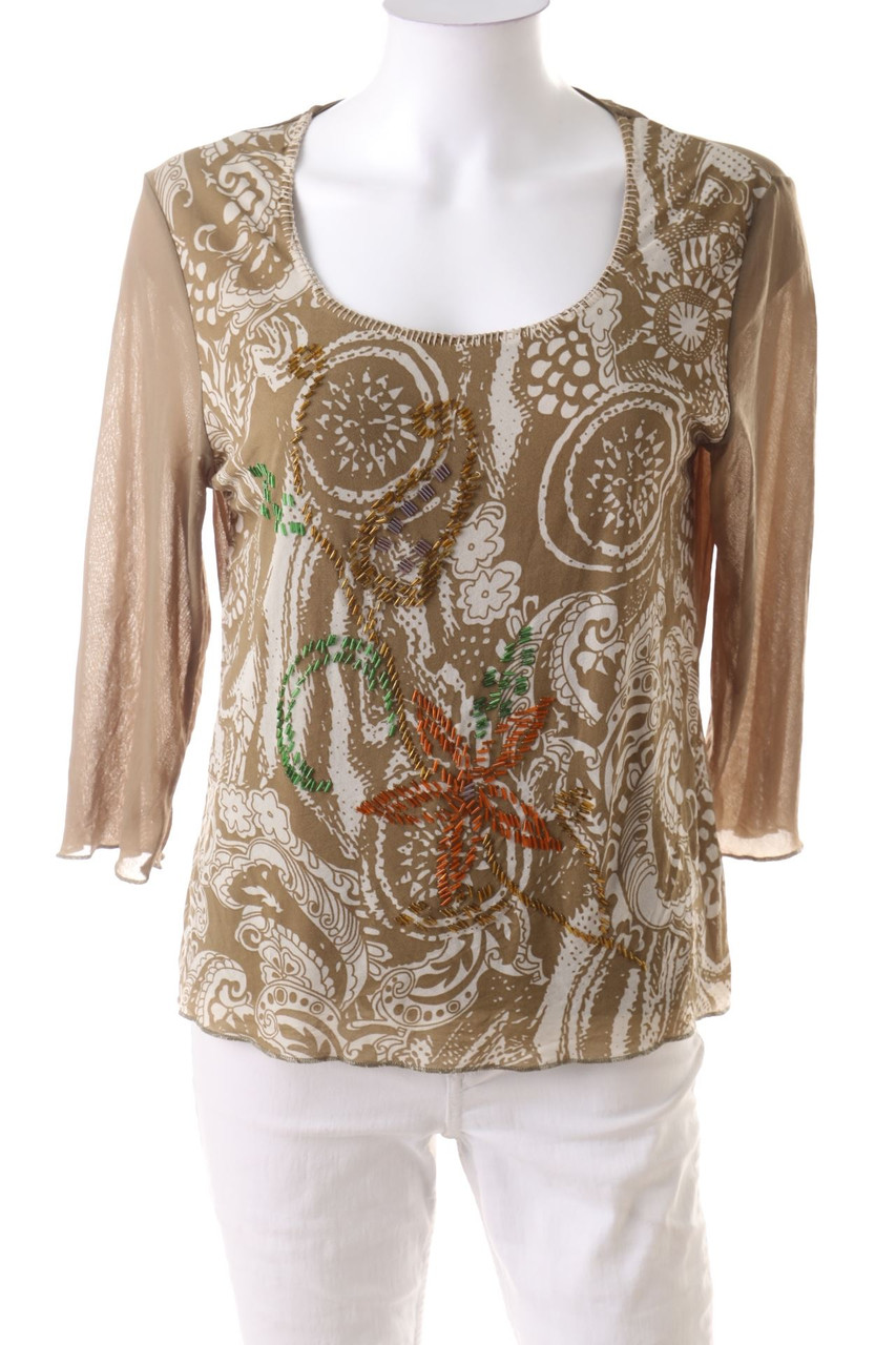 comma - 3/4-Arm-Shirt - 2XL